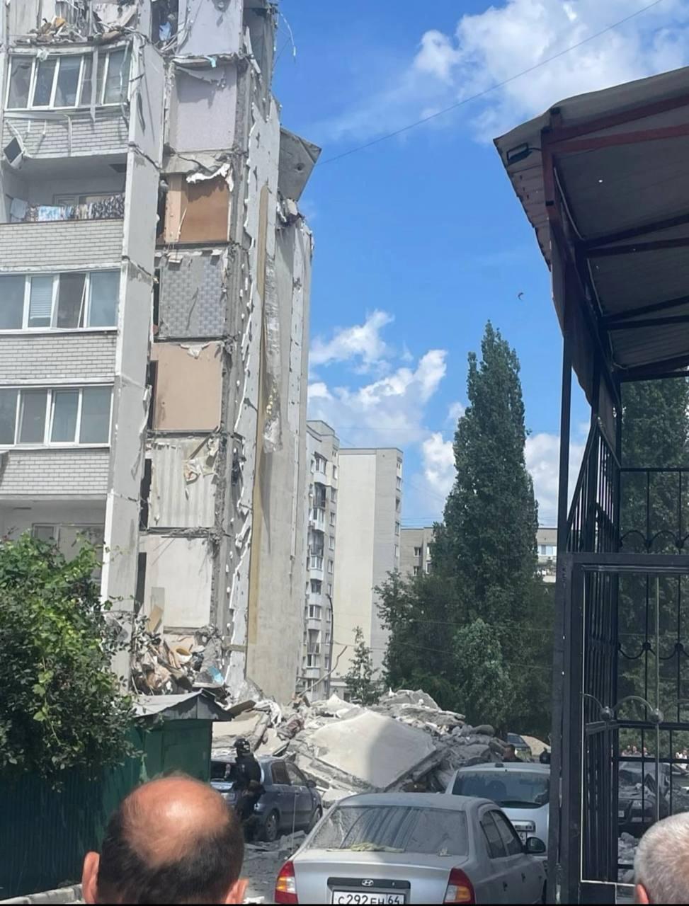 В Саратове произошел взрыв газа в жилой многоэтажке