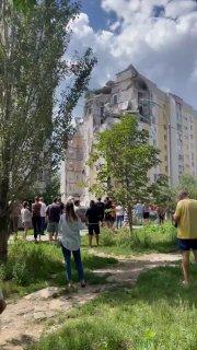 В Саратове произошел взрыв газа в жилой многоэтажке