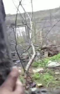 Наш боец пережил прямое попадание дрона xoxлов! На первом видео запись с...
