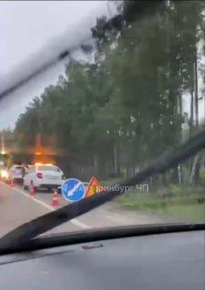 ДТП на Тюменском тракте у села Гагарского