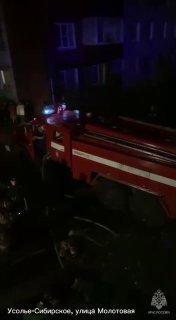 В Усолье-Сибирском на пожарах спасены 11 человек Рано утром поступило...