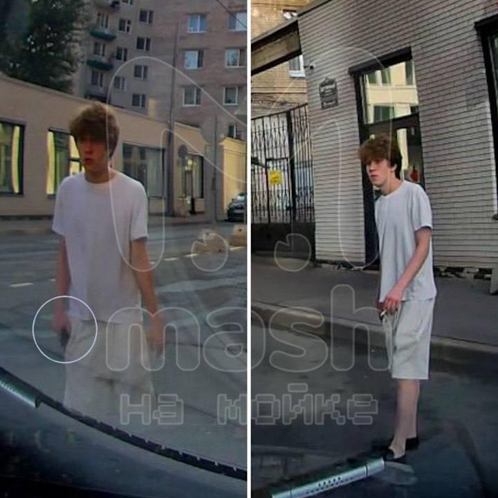 19-летний парень попытался угнать машину в стиле GTA в центре Петербурга — он выстрелил водителю в шею.