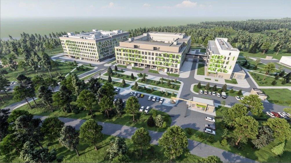 В Новосибирской области начали строить Федеральный центр реабилитации для детей с нарушениями нервной системы