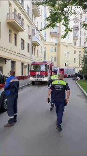 Два ребенка пострадали из-за пожара на Ленинском проспекте. Возгорание...