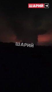 Ночью Сочи атаковали беспилотники. Один из дронов попал в нефтехранилище. 🇷🇺...