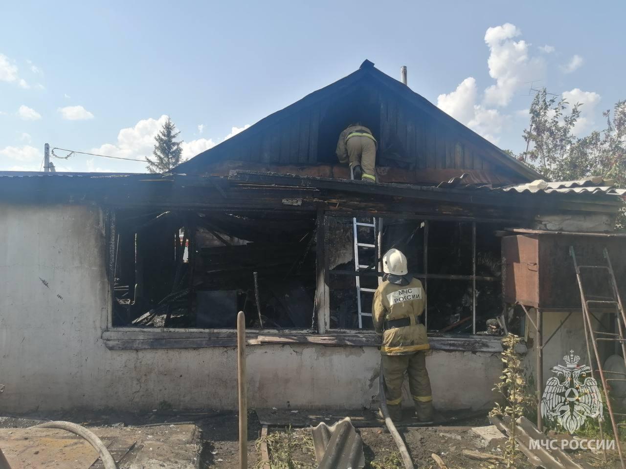 Трагедия в Абдулино: пожар унес жизни двоих