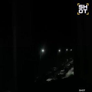 ⚡️ Молния ночью ударила в ЛЭП в Большом Камне