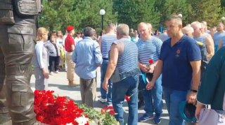 В Тайге появился памятник героям СВО