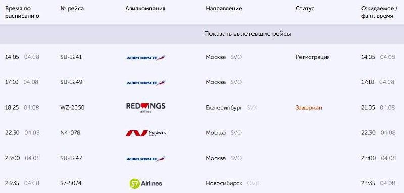 Оренбуржцам придется подождать: рейс из Екатеринбурга задерживается