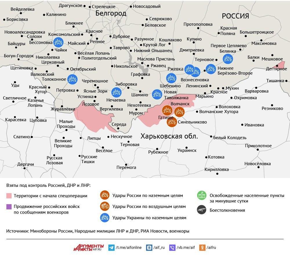 Карта боевых действий в зоне СВО на 6 августа 2025 года