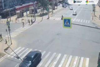 Очередное ДТП в Белгороде: водитель не посмотрел в зеркало