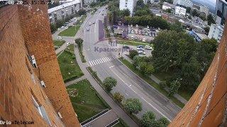 Железнодорожников. На регулируемом пешеходном переходе сбили велосипедиста. 🌇...