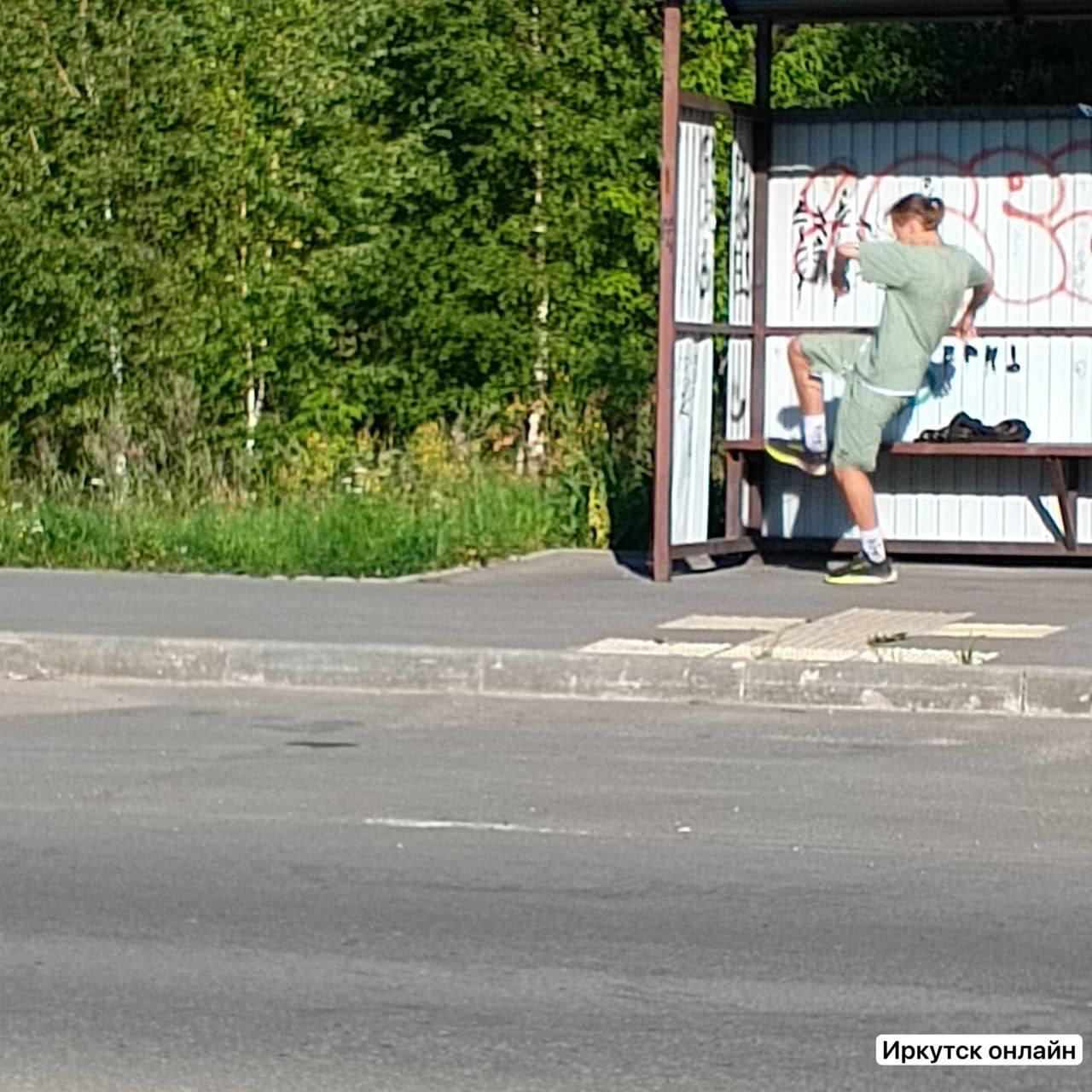 Подростка-вандала заметили в Ангарске