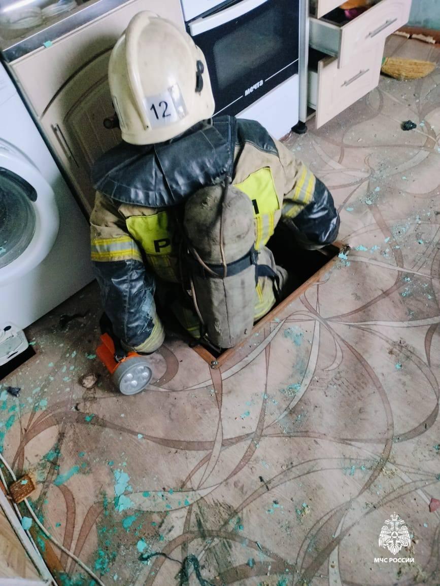 В Искитимском районе произошел хлопок газовоздушной смеси
