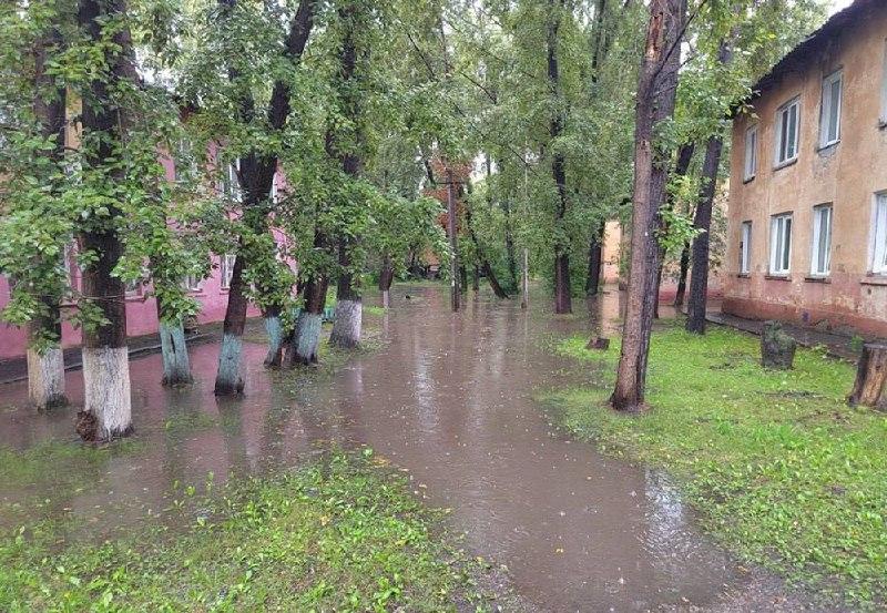 В центральных и южных районах края прогнозируют сильные дожди, что может...
