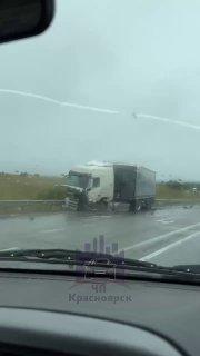 Смертельное ДТП на трассе Красноярск — Ачинск. Водитель в легковом автомобиле...