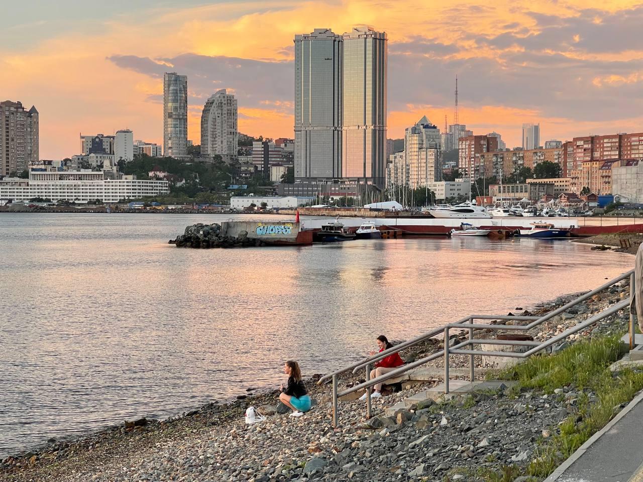 ☀️Во Владивостоке и Приморье на следующей неделе жителей ждет жаркая и душная...