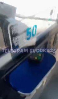 😮‍💨 Во Владивостоке водитель рейсового автобуса не удержался и решил закурить в салоне прямо во время поездки