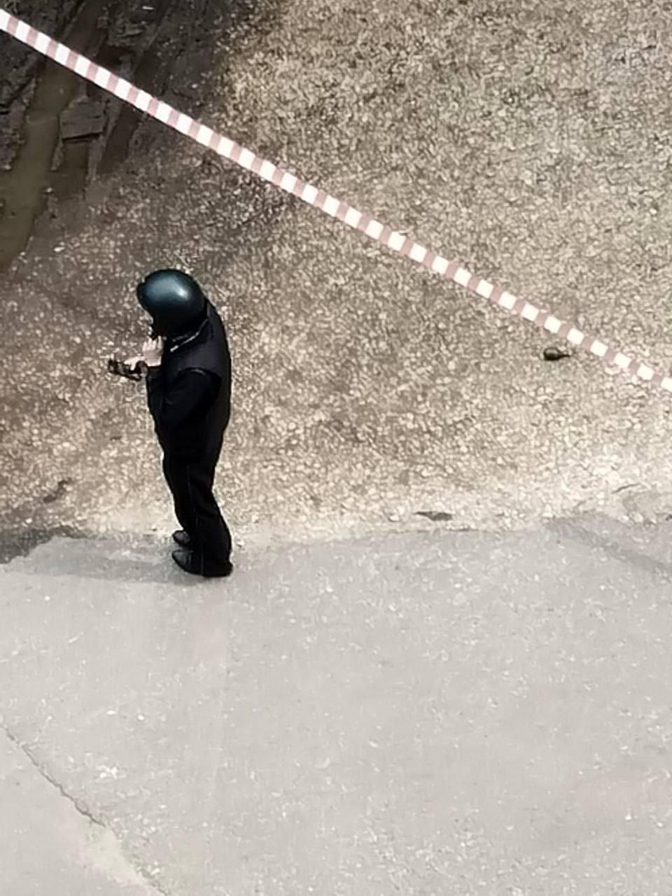 В подмосковном Ногинске во дворе жилого дома на Краснослободской улице...
