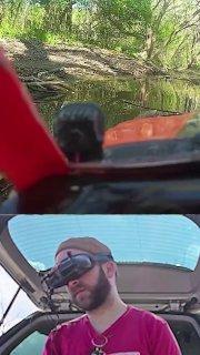 Канадские умельцы прикрепили FPV-камеры к радиоуправляемым машинкам и теперь в наслаждаются ездой с видом от первого лица.
