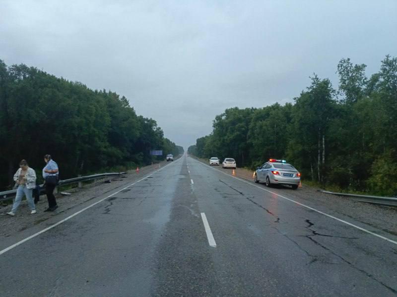 🗣В Приморье на трассе пьяный водитель «догнал» другого пьяного автомобилиста, из-за чего их машины разлетелись по кюветам — в аварии погиб пассажир