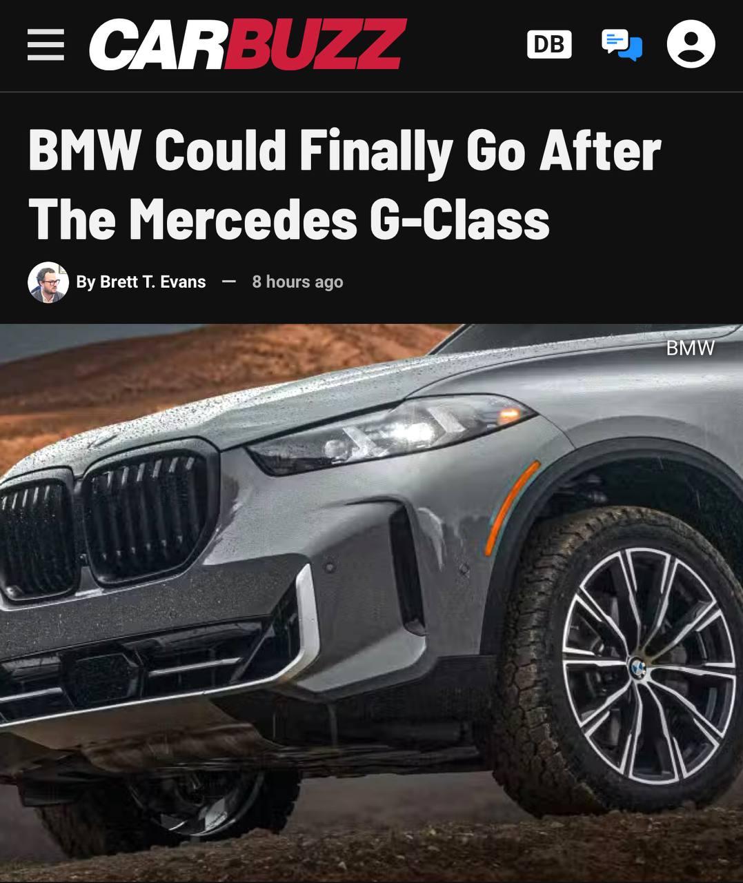 Что: BMW готовит «убийцу ГЕЛИКА» — проект с индексом G74 построят на базе следующего поколения X5.