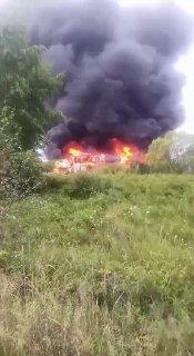 🔥Автовоз из Владивостока с десятком машин сгорел на трассе в результате...