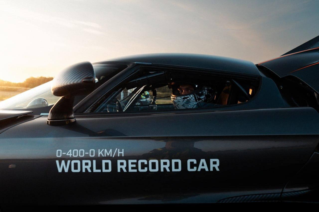 Новый мировой рекорд разгона до 400 км/ч: его поставил Koenigsegg Jesko Absolut