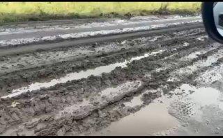 Жители жалуются на плачевное состояние дороги из села Ильинка в деревню...