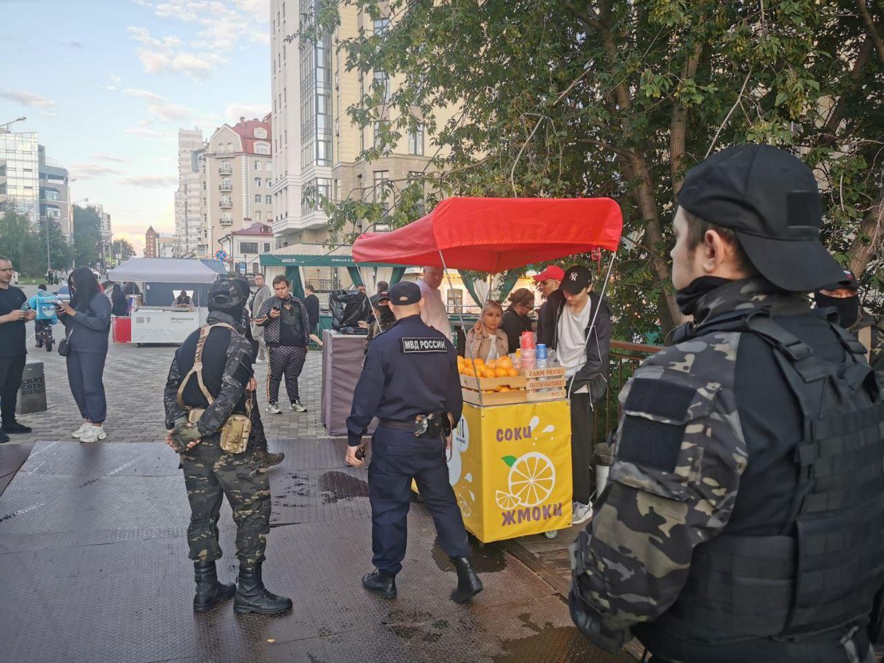 В Екатеринбурге снова взялись за уличных торговцев