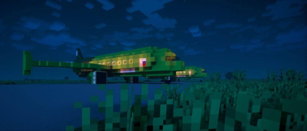Школьник из Новокузнецка построил в Minecraft точную копию аэропорта им. Б....
