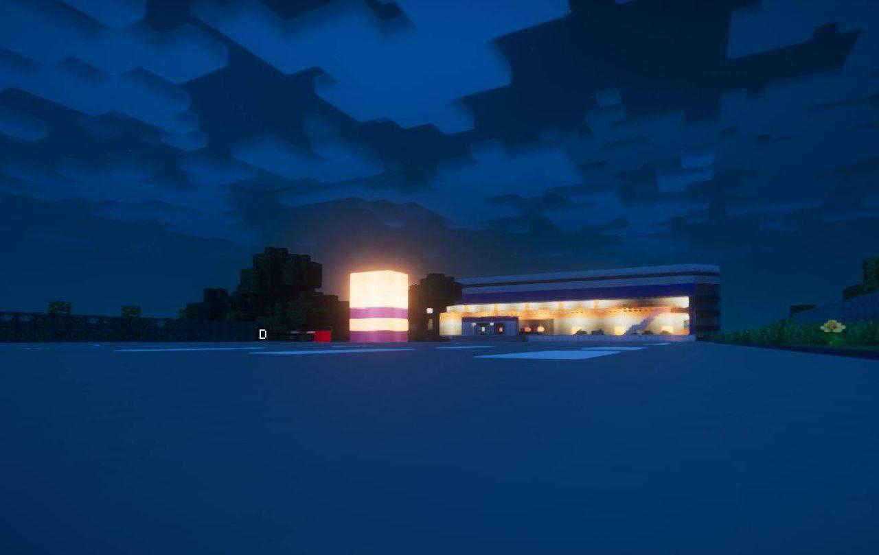 Школьник из Новокузнецка построил в Minecraft точную копию аэропорта им. Б....