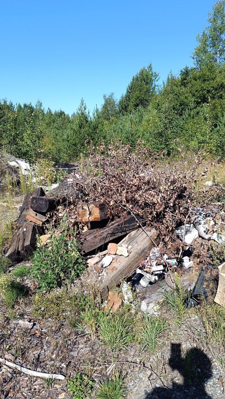 Свалка в 19 километрах от Байкала