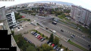На Копыловском мосту сбили пешехода, который решил перейти дорогу в...