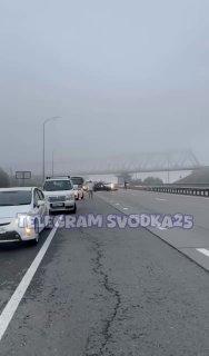 🗣В районе аэропорта Владивосток пьяные персонажи разбили свой авто, а затем...