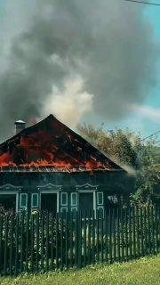 В Иркутске огнеборцы МЧС России ликвидировали пожар на улице Кирпичной