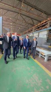 Развитие промышленности — в приоритете 👍🏻 Евгений Солнцев познакомил главу...