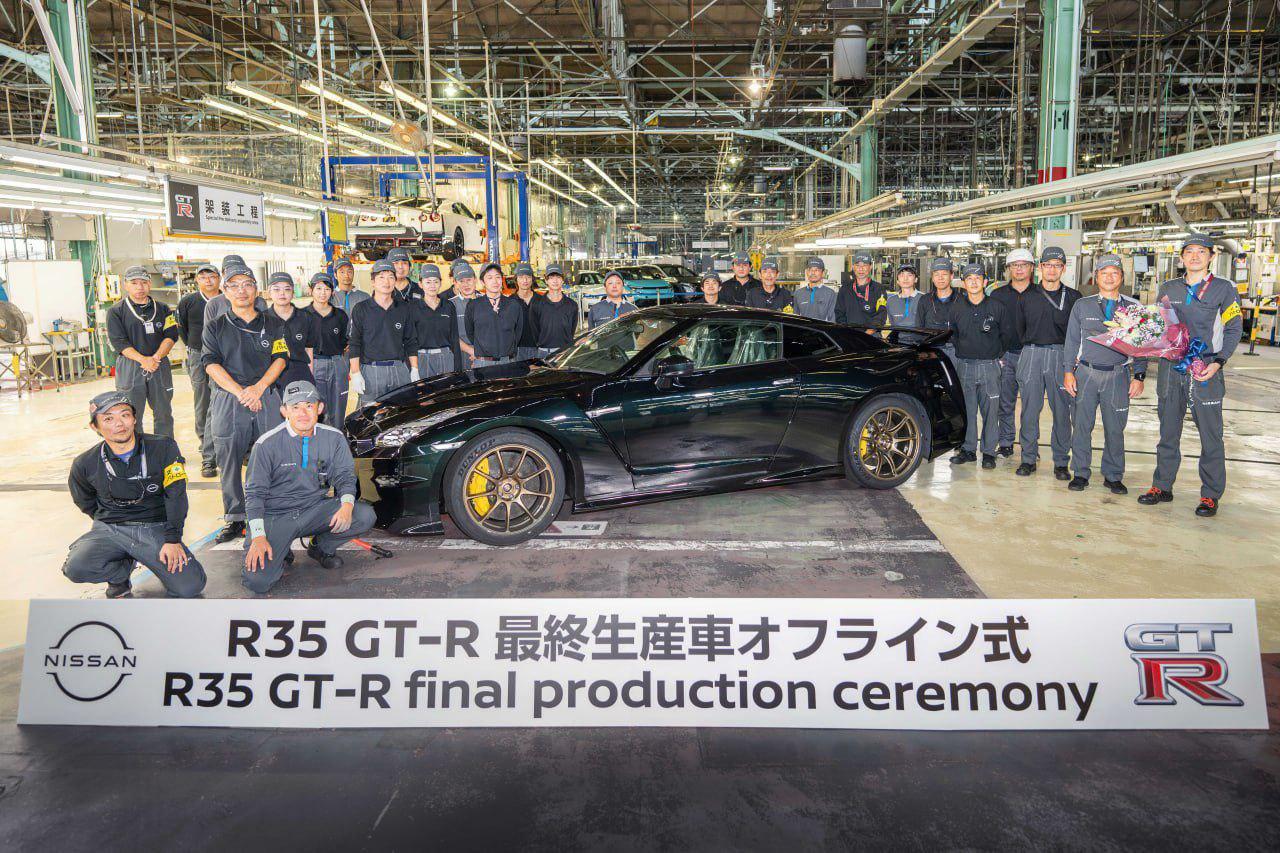 Ушла эпоха: последний Nissan GT-R R35 сошёл с конвейера.