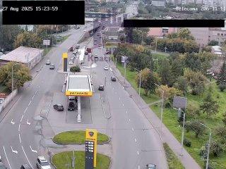 На Копыловском мосту водитель «Тойоты» не справился с управлением и вылетел с...