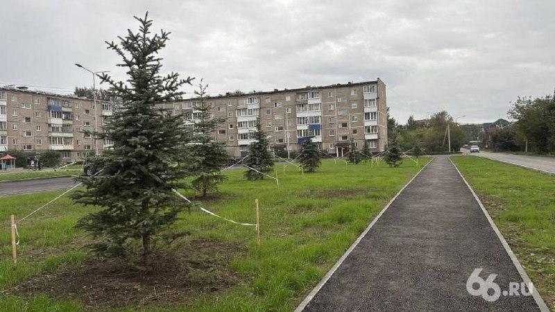 Нижнем Тагиле на месте дома, который разрушился после взрыва газа, разбили...