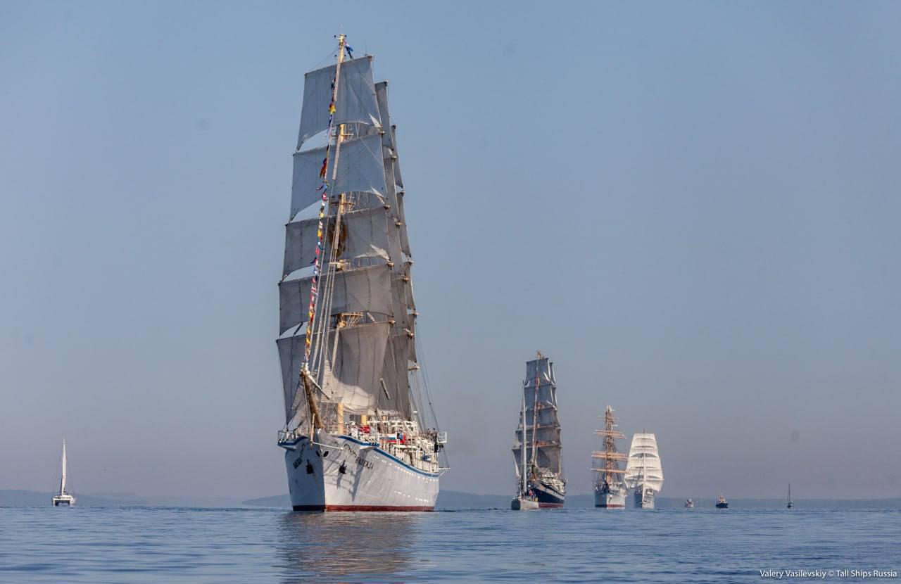 ⛵️Парад парусов увидят жители и гости Приморья во время ВЭФ