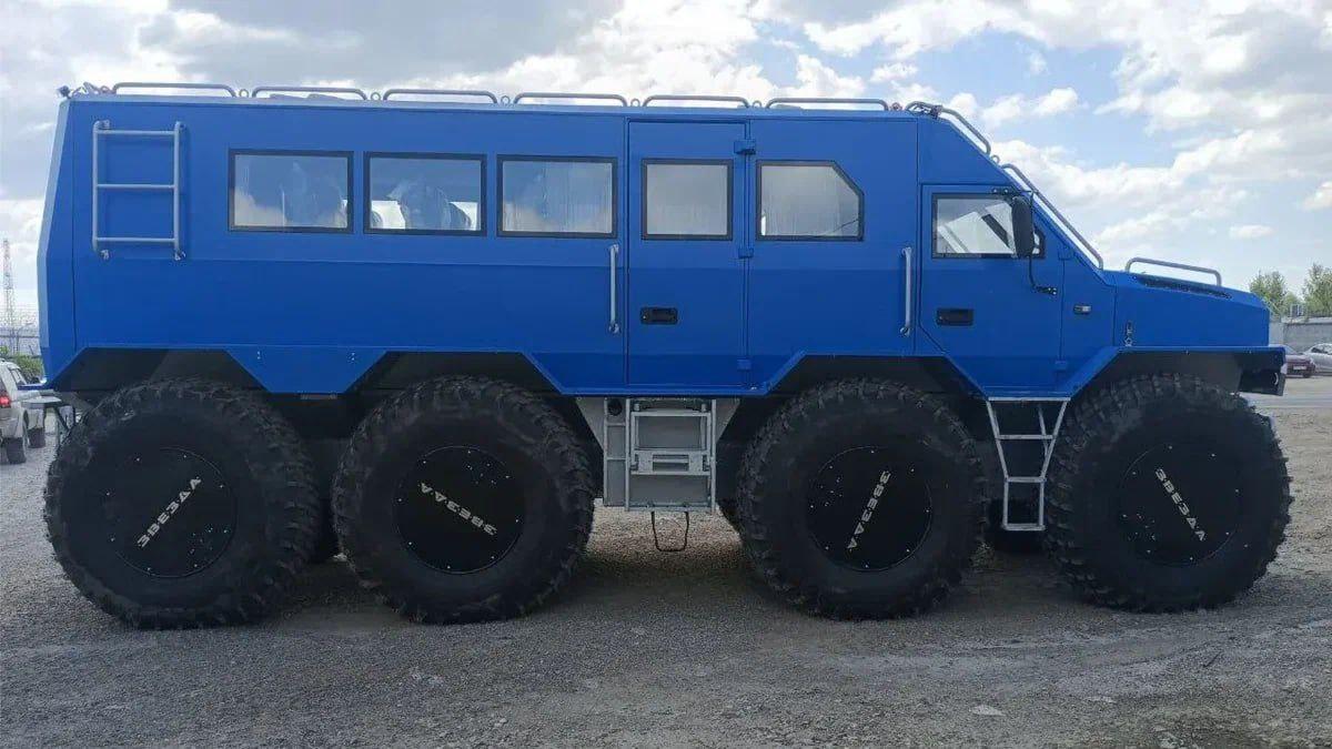 В России начнут собирать плавающие вездеходы «Звезда» с запасом хода в 1000 КИЛОМЕТРОВ.