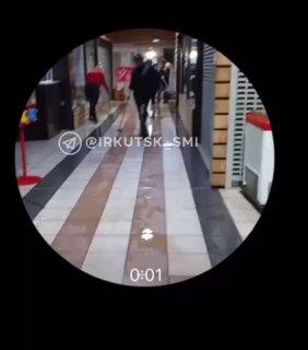 Видео с последствиями пожара на центральном рынке  Иркутска поделился сотрудник кафе