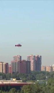 Пожар в складских помещениях в Балашихе локализовали на площади 4 тыс. кв. метров, сообщили в МЧС.