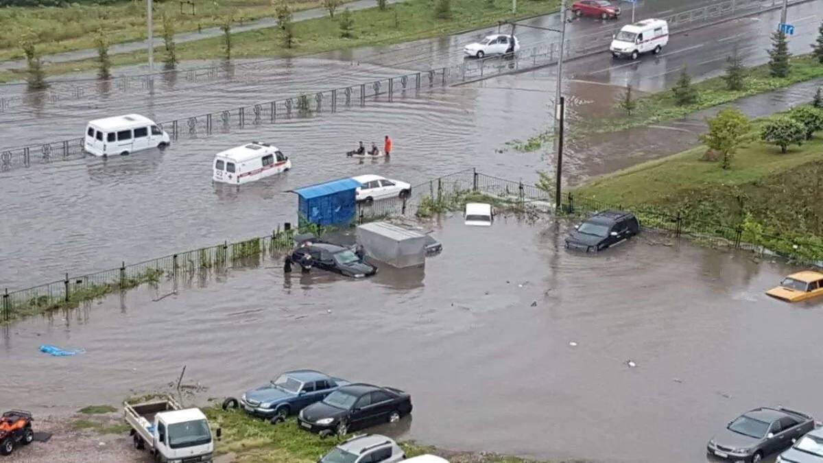 В начале сентября в Красноярском крае возможны подтопления. Синоптики...