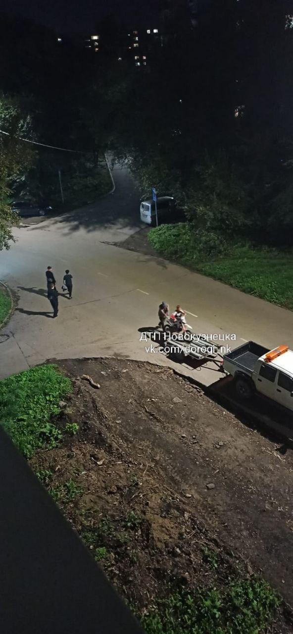 Очередных мотогонщиков поймали в Заводском районе Новокузнецка на улице...