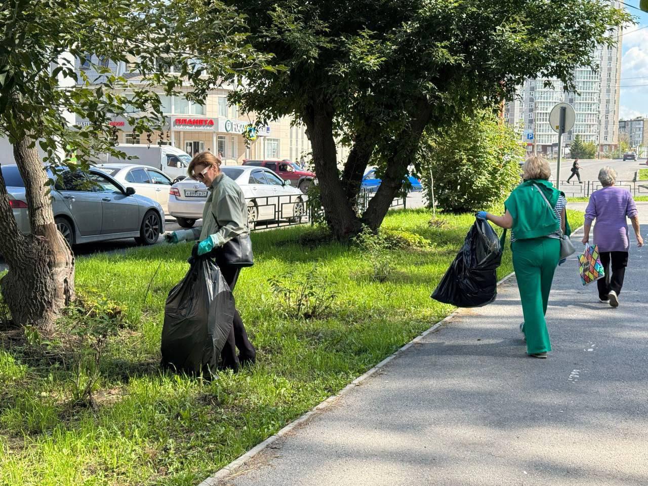 Взрослые привели город в порядок к 1 сентября В преддверии Дня знаний в...