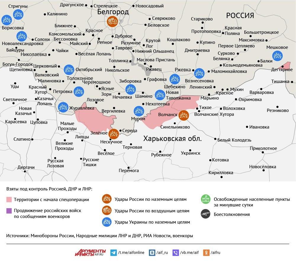 Карта боевых действий в зоне СВО на 2 сентября 2025 года