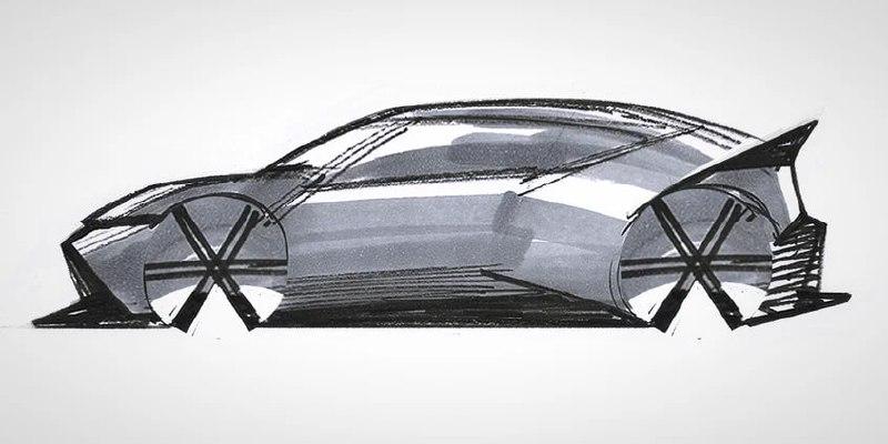 Hyundai рассекретил название концептуального Ioniq и опубликовала новый эскиз...