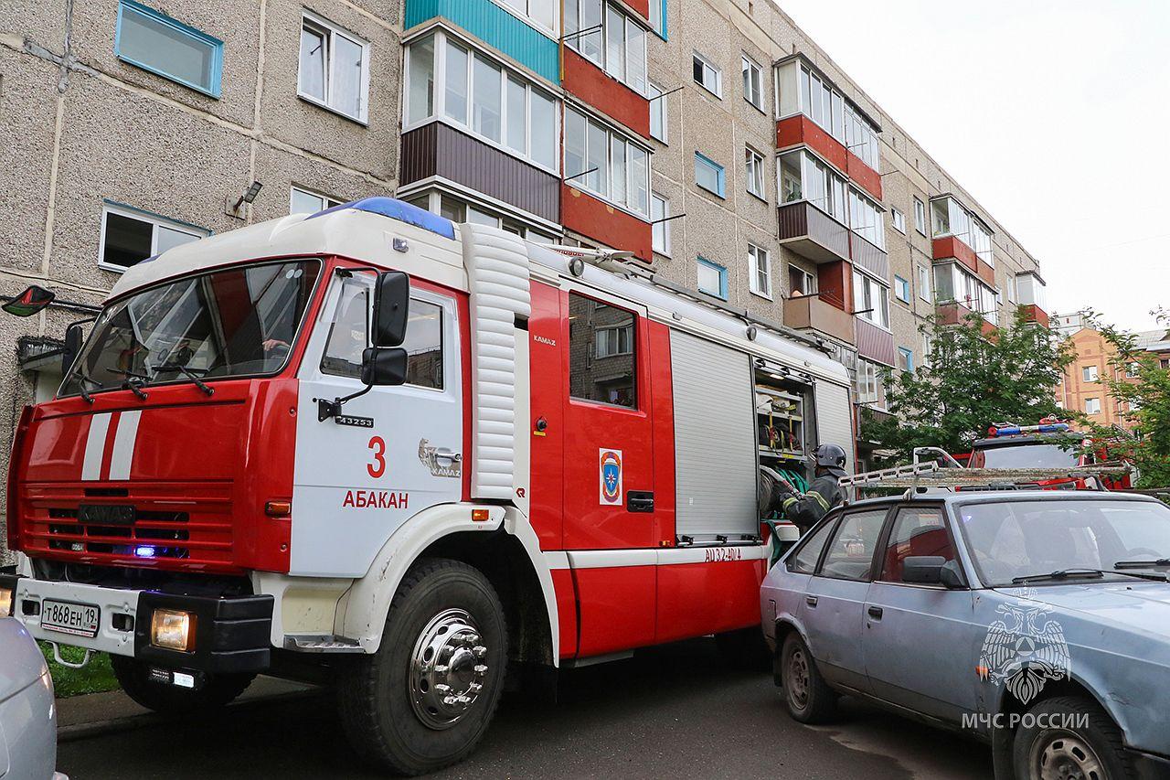 Четыре пожара за сутки ликвидировано в Хакасии